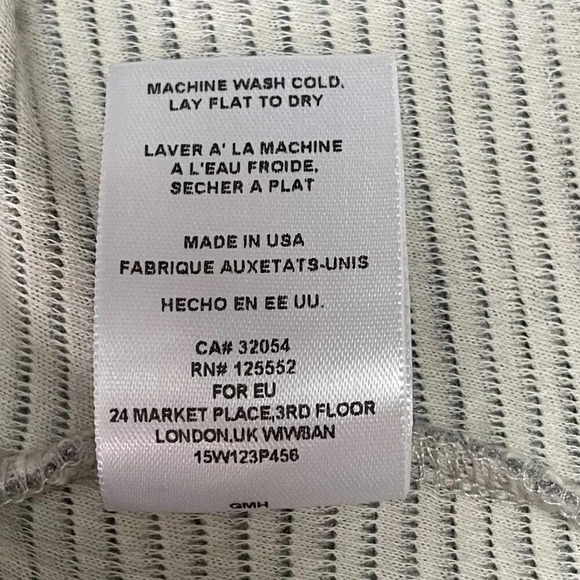 Anthropologie Dolan Left Coast Collection Grey Straight Ribbed Midi Skirt Sz XS - Picture 9 of 11